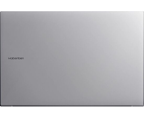  Ноутбук MAIBENBEN M557 (M5571SF0HSRE1) 15.6", IPS, AMD Ryzen 7 5825U 2ГГц, 8 ядер, 16ГБ 512ГБ SSD, AMD Radeon, Windows 11 Home, серебристый 