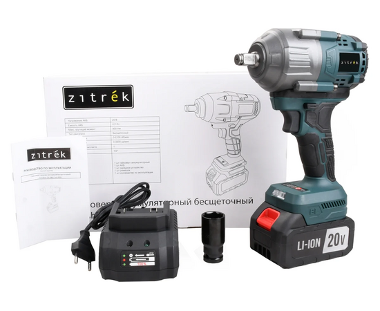  Гайковерт Zitrek Crusher 20 Pro (085-1019) аккумуляторный c АКБ и з/у 