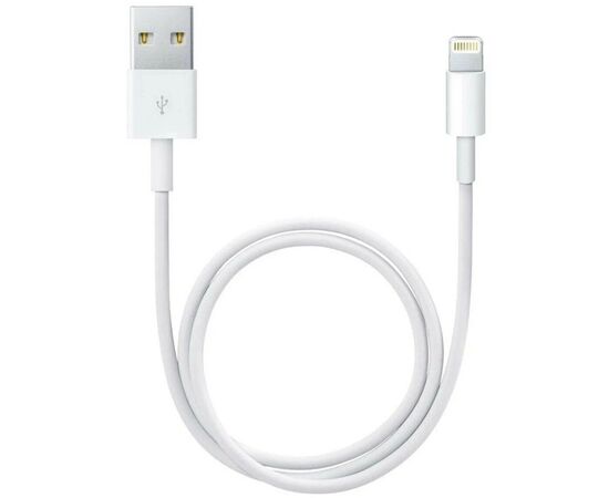  Кабель USB A вилка - Lightning вилка, 2.4A, белый, длина 1 м., бокс (I4330) 