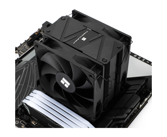  Кулер Thermalright Burst Assassin 120 Evo Dark (TRBA120EVODARK) LGA115X/1200/1700/AM4/AM5 (2x120mm PWM Fan, медное основание, 6 тепл. трубок 6мм) 