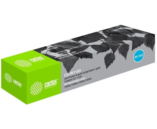  Картридж лазерный Cactus CS-W1103 черный (2500стр.) для HP Neverstop Laser 1000/1200 