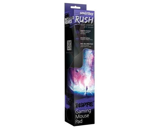  Коврик для компьютерной мыши Smart Buy SBMP-15G-IP RUSH Inspire M-size (multi color) (225480) 
