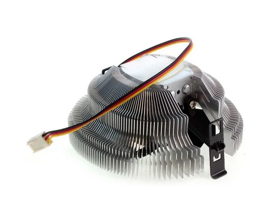  Кулер CROWN CM-80 v2 (CM000003693) (Для Intel + 1700 и AMD, TDP до 65 Ватт, коннектор 3 pin, Низкая посадка радиатора , Гидродинамический подшипник) 