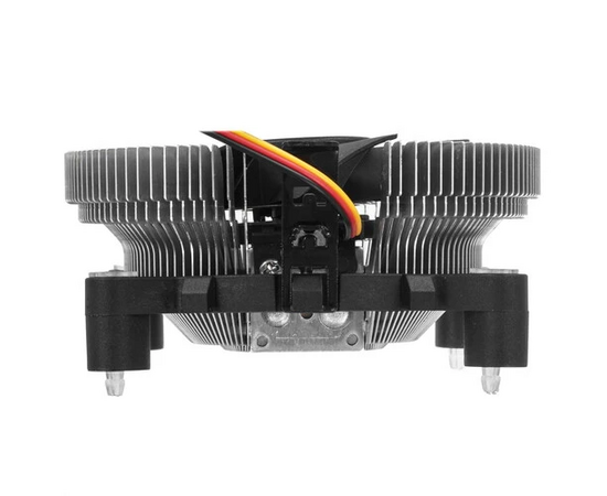 Кулер CROWN CM-80 v2 (CM000003693) (Для Intel + 1700 и AMD, TDP до 65 Ватт, коннектор 3 pin, Низкая посадка радиатора , Гидродинамический подшипник) 