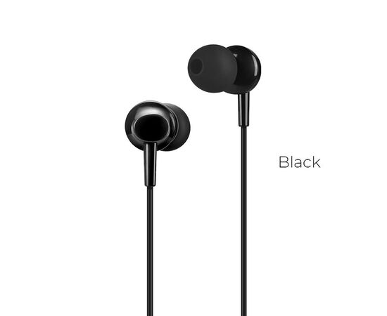  Наушники Hoco M14 initial sound universal earphones with mic , Черный 
