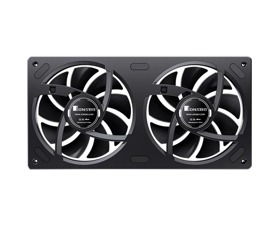  Вентилятор JONSBO ZA-240B (2 in 1) 120х120х28мм (PWM, ARGB LED, 700-2400об/мин, черный) Retail 