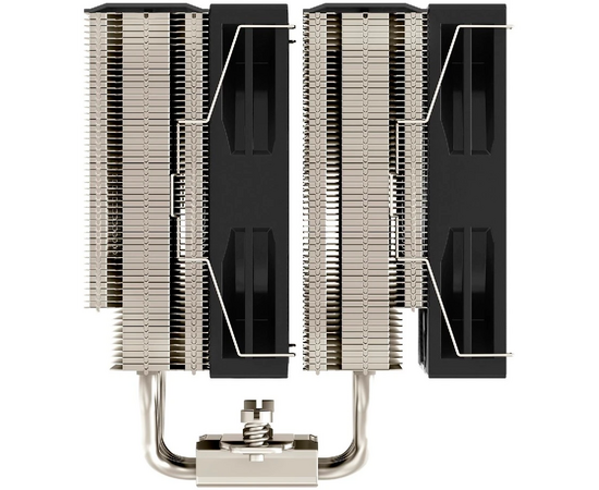  Кулер XASTRA AX620 LGA1851/1700/1200/115X/AM5/AM4 (Dual Tower, TDP 270W, 6 тепл.трубок 6мм , 2xPWM FDB Fan 120mm black ,медное основание) 
