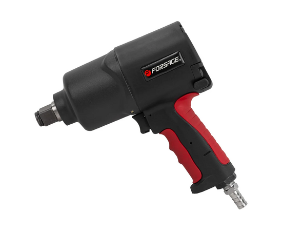  Пневмогайковерт Forsage Twin Hammer F-82566 (48141) ударный с реверсом и регулировкой усилия в облегченном корпусе 3/4" 