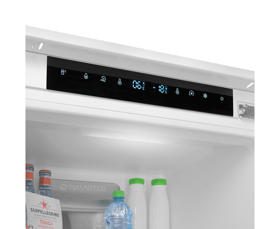  Холодильник MAUNFELD MBF17754NFWHGR Lux Inverter 