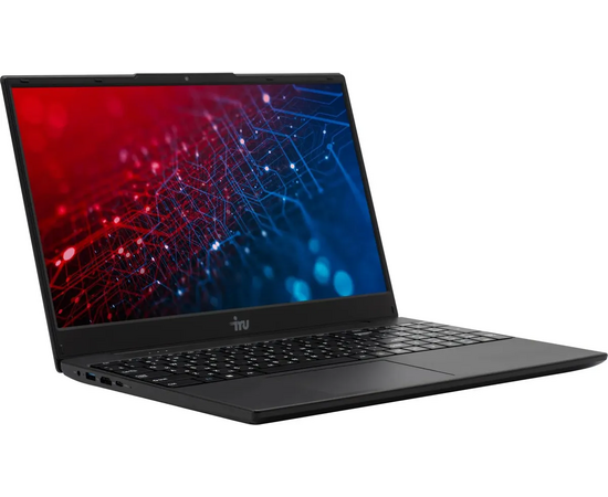  Ноутбук IRU Tactio 15ALG (2019270) Core i5 1235U 8Gb SSD512Gb Intel UHD Graphics 15.6" IPS FHD (1920x1080) Windows 11 Professional black 