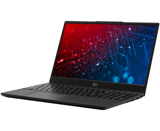  Ноутбук IRU Tactio 15ALG (2019270) Core i5 1235U 8Gb SSD512Gb Intel UHD Graphics 15.6" IPS FHD (1920x1080) Windows 11 Professional black 