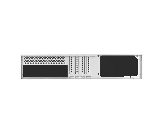  Корпус ExeGate Pro 2U400-04AL EX297727RUS (RM 19", высота 2U, глубина 400, передняя панель - алюминий, без БП, 2*USB) 