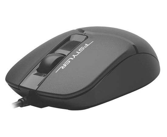  Мышь A4Tech Fstyler FM12S черный оптич. 1200dpi silent USB 3but (FM12S BLACK) 