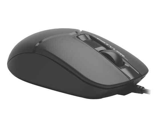  Мышь A4Tech Fstyler FM12S черный оптич. 1200dpi silent USB 3but (FM12S BLACK) 