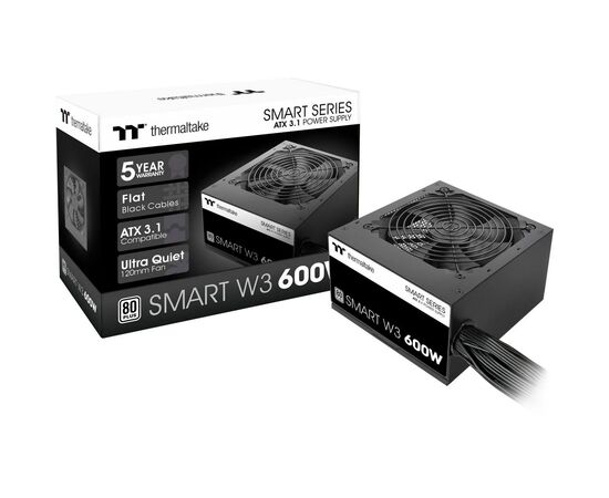  Блок питания Thermaltake Smart W3 600 (PS-SPW-0600NNFAWE-1) 