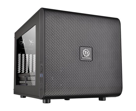 Корпус Thermaltake Core V21 черный (CA-1D5-00S-1WN) без БП mATX 11x120mm 7x140mm 1x200mm 2xUSB3.0 audio bott PSU 