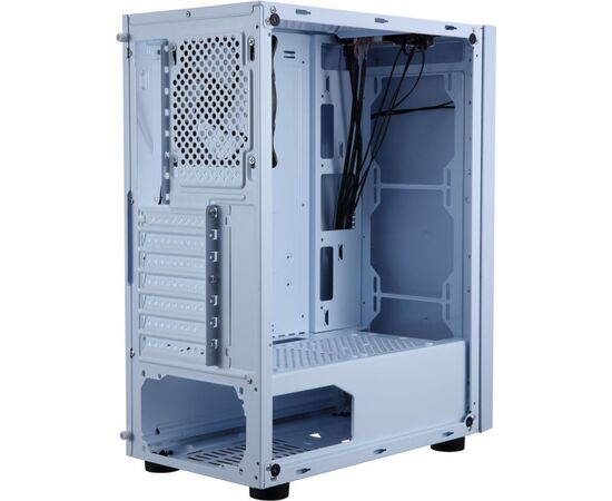  Корпус Formula CL-3302W RGB белый без БП 
