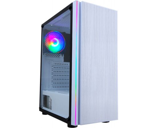  Корпус Formula CL-3302W RGB белый без БП 