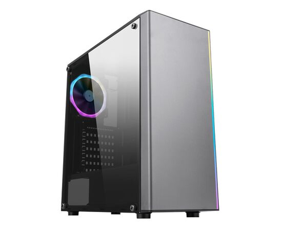  Корпус Accord JP-VI черный без БП ATX 2xUSB2.0 1xUSB3.0 audio bott PSU 