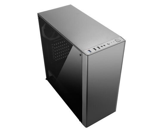  Корпус Accord JP-VI черный без БП ATX 2xUSB2.0 1xUSB3.0 audio bott PSU 