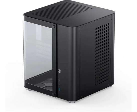  Корпус Jonsbo TK-1 2.0 Black без БП, mini-ITX, micro-ATX, черный 