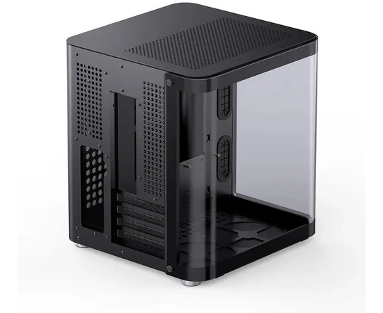  Корпус Jonsbo TK-1 2.0 Black без БП, mini-ITX, micro-ATX, черный 