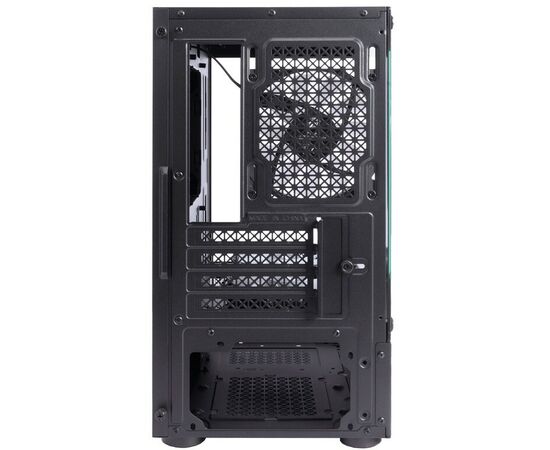  Корпус 1STPLAYER Miku Mi2-A Black (Mi2-A-BK-2F1R-1F1)/ mATX / 3x120mm LED fans 