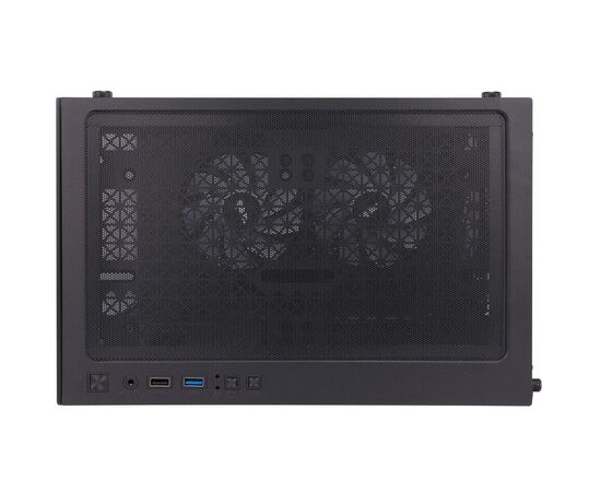  Корпус 1STPLAYER Miku Mi2-A Black (Mi2-A-BK-2F1R-1F1)/ mATX / 3x120mm LED fans 
