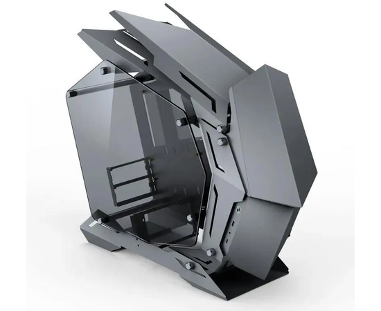  Корпус JONSBO MOD-3 Mini Gray без БП, боковые панели из закаленного стекла, mini-ITX, micro-ATX, серебристый 