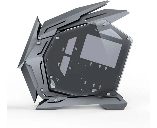  Корпус JONSBO MOD-3 Mini Gray без БП, боковые панели из закаленного стекла, mini-ITX, micro-ATX, серебристый 