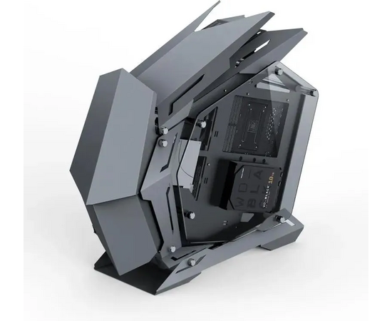  Корпус JONSBO MOD-3 Mini Gray без БП, боковые панели из закаленного стекла, mini-ITX, micro-ATX, серебристый 