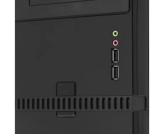  Корпус InWin ENR022 (6195072) Black 400W PM-400ATX Mini Tower U3.0*2+A(HD) mATX 