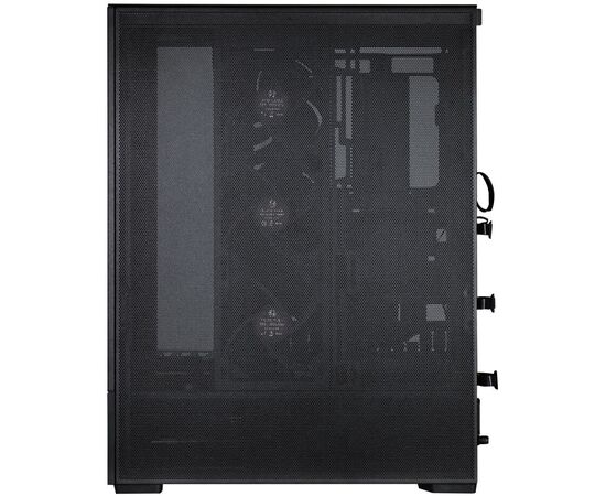  Корпус Lian Li SUP01X / Black (G99.SUP01X.R0) / 3 x 120mm PWM Fan / PCIe4.0 Riser Cable / Mid-Tower, TG 