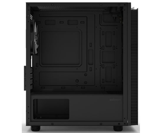  Корпус ZALMAN T4 Plus, MATX, Black, Window, 1 x Combo (3.5'' or 2.5''), 1x3.5'', 2x2.5", 1xUSB2.0, 2xUSB3.0, REAR 1x120mm ARGB 