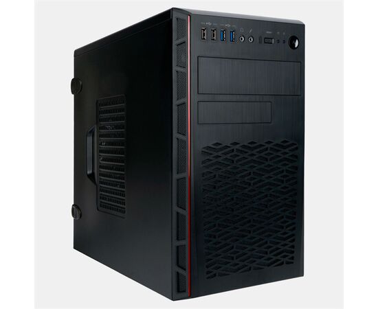  Корпус InWin EMR065 (6196819) Black 600WMiniTower PM-600ATX U3.0*2+U2.0*2+A(HD)+intrusion switch mATX 
