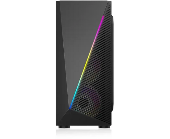  Корпус BLOODY BD-CC102F, mATX, Midi-Tower, без БП, черный 