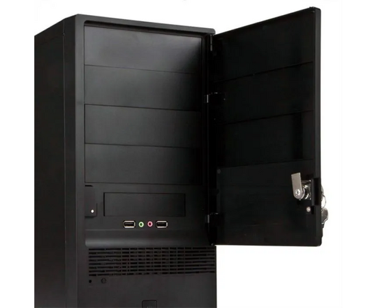  Корпус INWIN EC046BL (6195402) PM-450ATX U3.0*2+A(HD) + key lock and key 