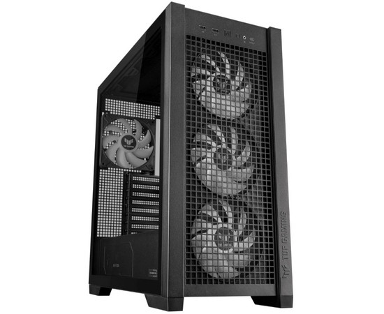  Корпус ASUS Tuf Gaming GT302 TG ARGB Black (90DC00I0-B19000) GT302/ARGB Fans/BLK 