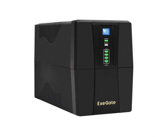 ИБП ExeGate EX292784RUS Power Back BNB-1000.LED.AVR.4C13.RJ.USB Black 