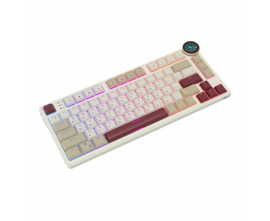  Клавиатура Royal Kludge RK N80 Rosy Clouds USB/2.4 GHz/Bluetоoth, RGB, Hot Swap, Red switch 
