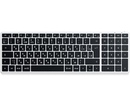  Клавиатура Satechi Slim X2 Bluetooth Keyboard Russian ST-BTSX2S-RU Silver 