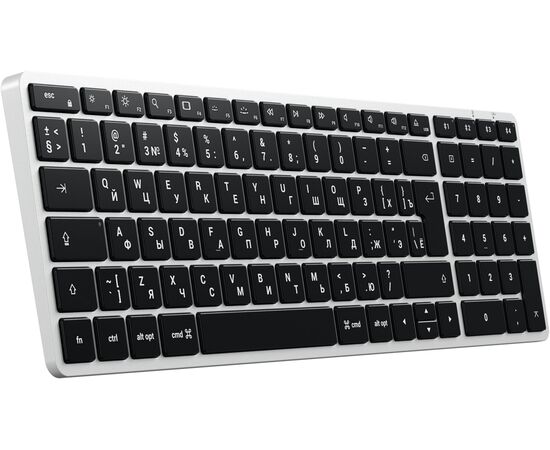  Клавиатура Satechi Slim X2 Bluetooth Keyboard Russian ST-BTSX2S-RU Silver 