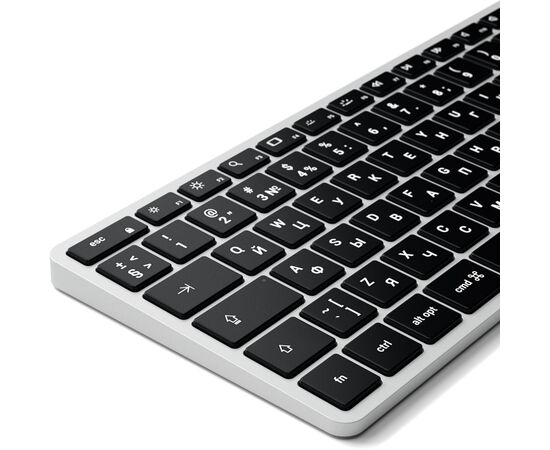  Клавиатура Satechi Slim X2 Bluetooth Keyboard Russian ST-BTSX2S-RU Silver 