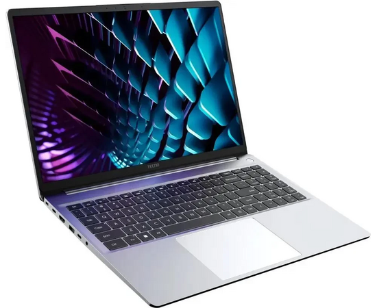  Ноутбук TECNO Megabook K16S K16SAA (4894947060243) Core i5-13420H/16Gb/SSD512Gb/IntelUHD/FHD/Win11/silver 