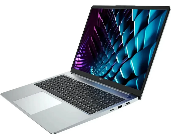 Ноутбук TECNO Megabook K16S K16SAA (4894947060243) Core i5-13420H/16Gb/SSD512Gb/IntelUHD/FHD/Win11/silver 
