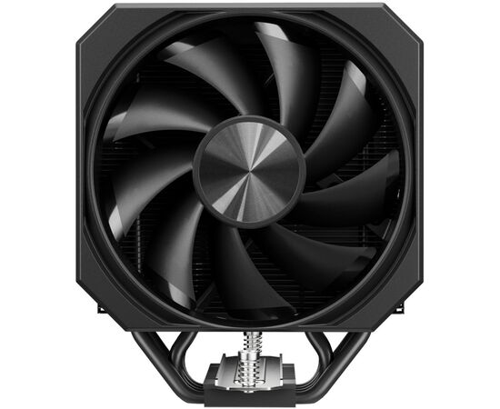  Кулер upHere UP1KC6 Black / 6HPx6mm, 250W TDP, single tower, 1x120mm fan, 600-1650RPM, 68 CFM, 25dBA, ARGB cover 
