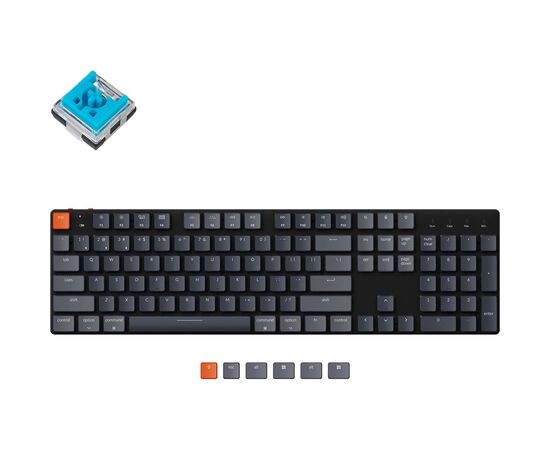  Клавиатура Keychron K5SE Keychron Optical (K5SE-E2-RU) Black/Blue Switch 