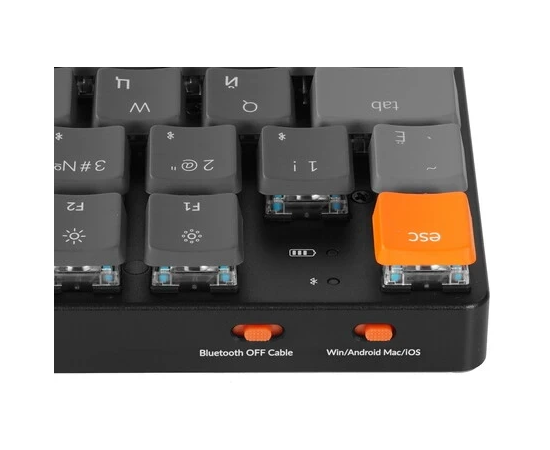  Клавиатура Keychron K5SE Keychron Optical (K5SE-E2-RU) Black/Blue Switch 