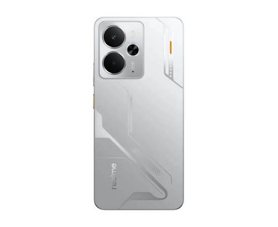  Смартфон Realme 14 5G 12/256Gb серебристый 3G 4G 2Sim 6.67" 1080x2400 Android 15 50Mpix 802.11 a/b/g/n/ac/ax NFC GPS GSM900 
